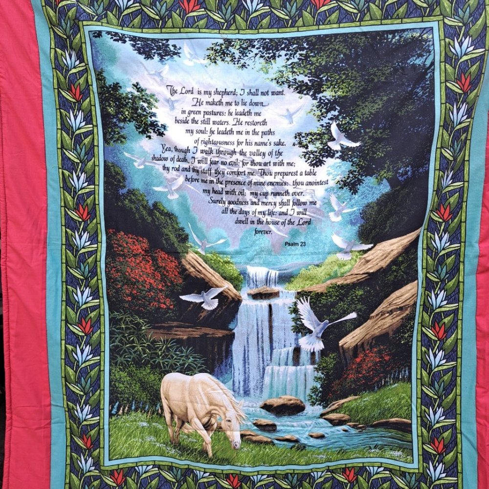 Handemade blanket quilt